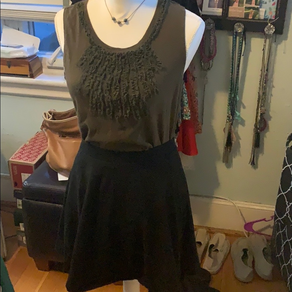 Eddie Bauer army green tank